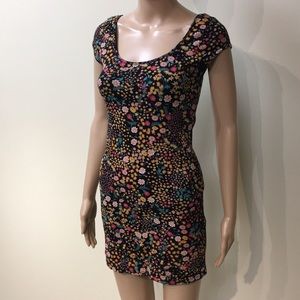 Zara Black Floral Mini dress LAST CHANCE
